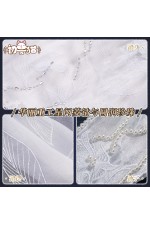ChuShouMao Love and Deepspace Heroine Wedding Dress Cosplay Costume
